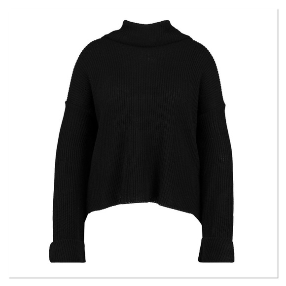 New Boohoo Rib Knit Wide Sleeve Sweater - Picture 2 of 3